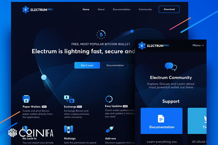 کیف پول ارز دیجیتال الکتریوم