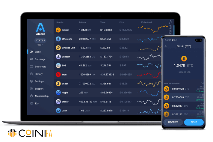 کیف پول ارز دیجیتال آتومیک