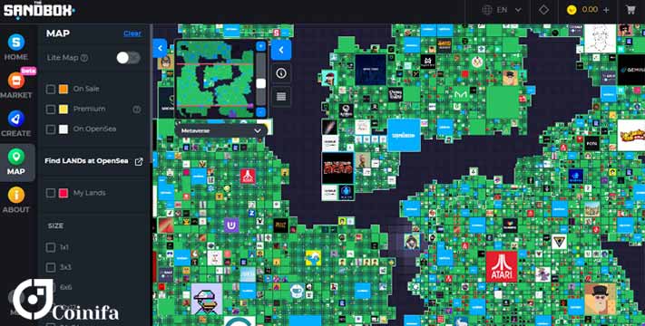 ارز دیجیتال SANDBOX